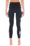 Hibiscus Palm | Nalani Track Legging - WITH LOVE FROM PARADISE