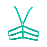 Hanalei Green | Y Strap Bralette - WITH LOVE FROM PARADISE