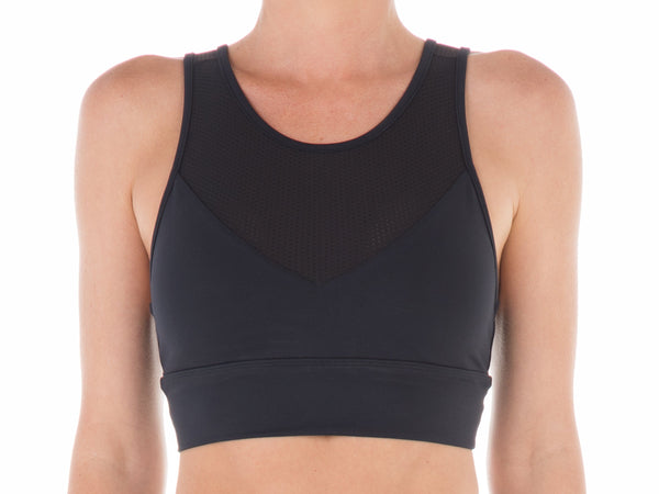 Workout tops with built in bra