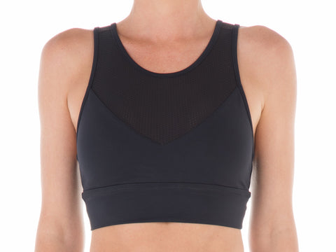 Black | Alana Crop Top