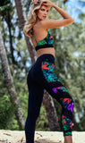 Floral leggings