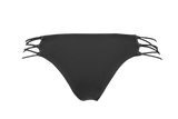 Black | Lace Up Bikini Bottom - WITH LOVE FROM PARADISE