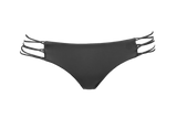 Black | Lace Up Bikini Bottom - WITH LOVE FROM PARADISE