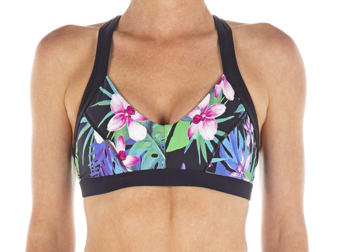 Wild Orchid | Lehua Sports bra