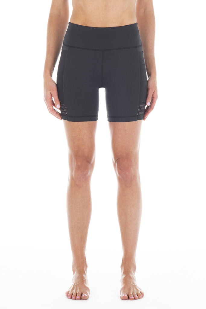 black bike shorts