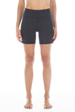black bike shorts