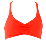 Tangerine | Athletic Y Sports Bralette - WITH LOVE FROM PARADISE