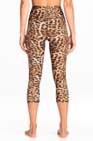 Leopard | Kailani High Waist Capri - WITH LOVE FROM PARADISE