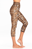 Leopard | Kailani High Waist Capri - WITH LOVE FROM PARADISE