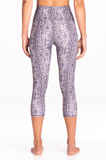 Snake Skin | Kailani High Waist Capri - WITH LOVE FROM PARADISE