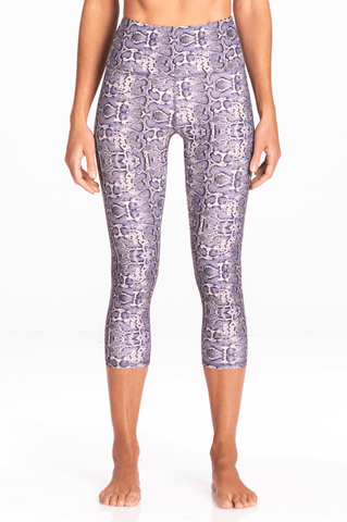 Snake Skin | Kailani High Waist Capri